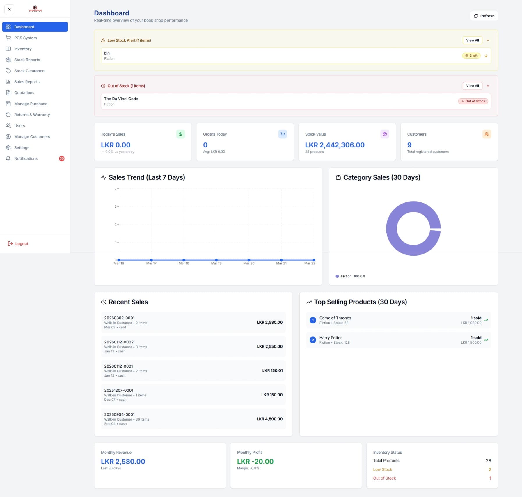 Cloud Based POS System