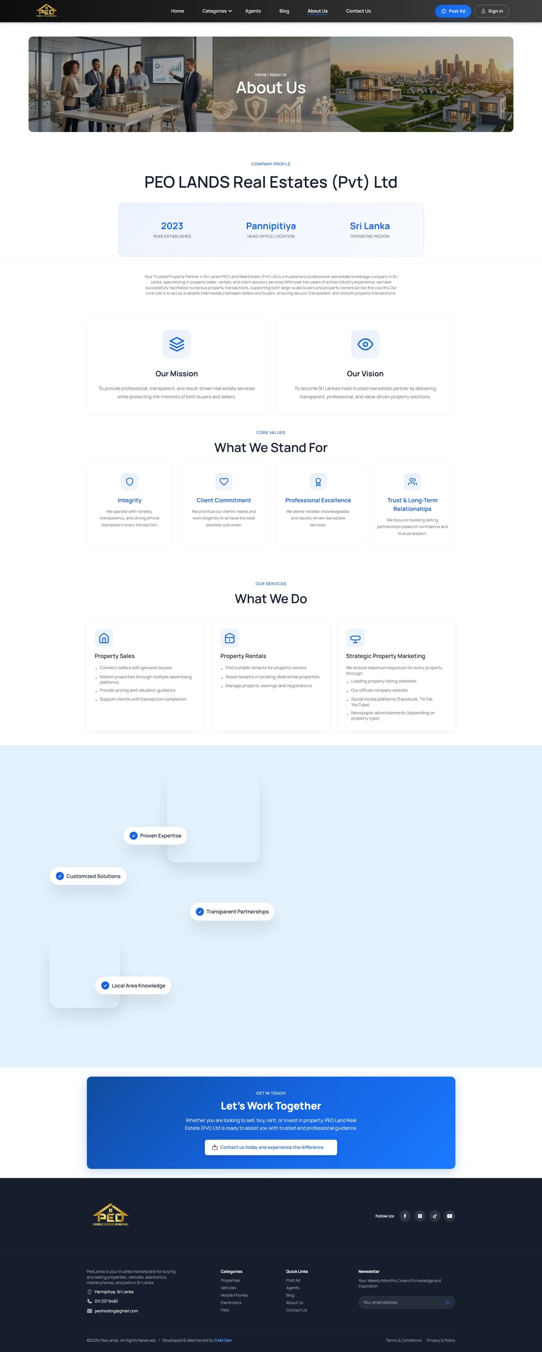 PEO Lands screenshot 2